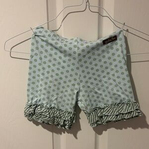 Matilda Jane Light Green Polka Dot Shorts